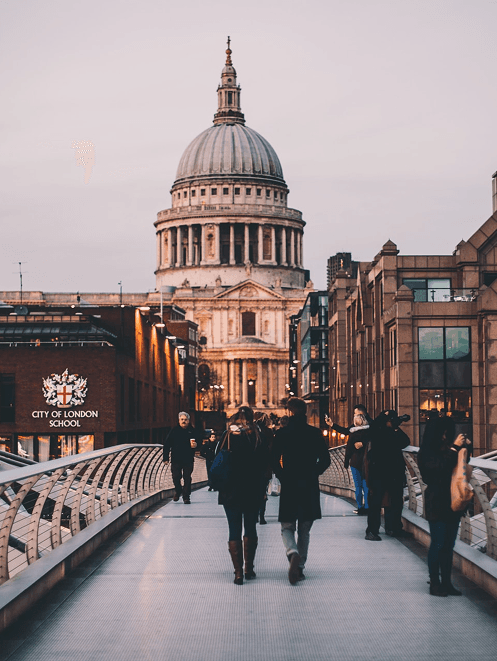 Millennium Bridge in London, United Kingdom - Haegmon Adventure